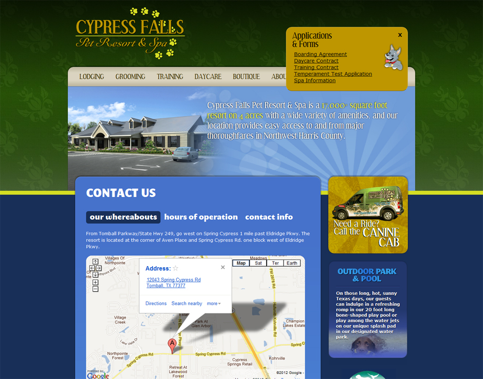 Cypress Falls Pet Resort
